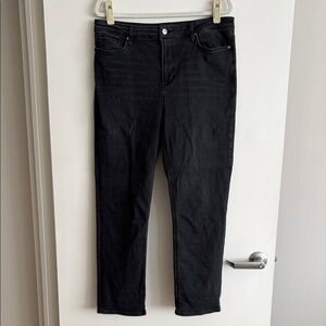 PAIGE Cindy Black Skinny Jeans